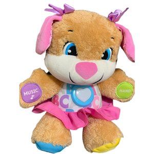 Fisher Price Laugh and Learn Smart Stages Interactive Girl Puppy Dog Plush